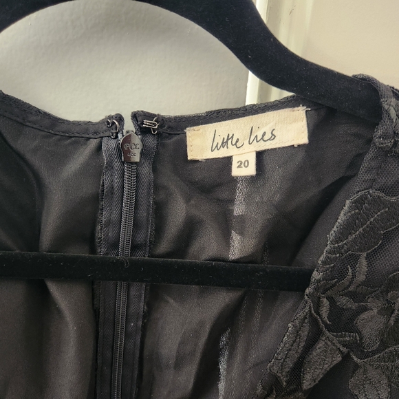 Little Lies Dreams Embroidered Lace Mini Dress - Picture 7 of 9